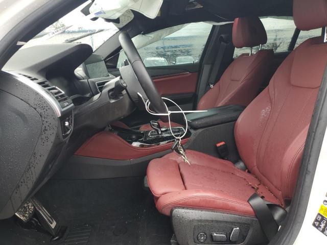 5UX33DT04R9U63385 - 2024 BMW X4 XDRIVE30I WHITE photo 7