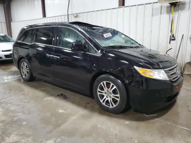 5FNRL5H60BB008091 - 2011 HONDA ODYSSEY EXL BLACK photo 4