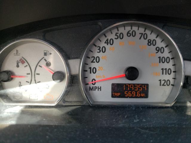 1G8AW15F46Z143733 - 2006 SATURN ION LEVEL 3 BLUE photo 8