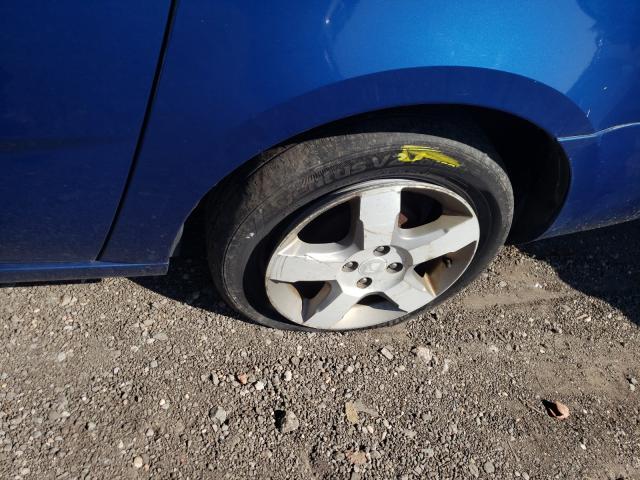 1G8AW15F46Z143733 - 2006 SATURN ION LEVEL 3 BLUE photo 9