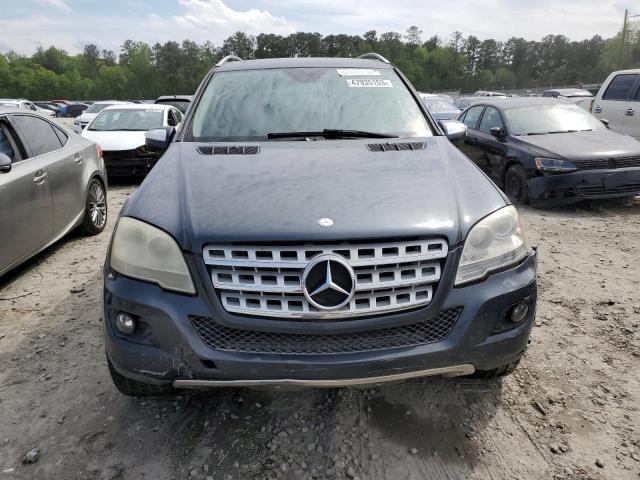 4JGBB8GB1AA601904 - 2010 MERCEDES-BENZ ML 350 4MATIC GRAY photo 5