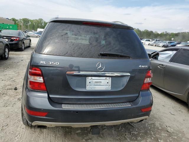 4JGBB8GB1AA601904 - 2010 MERCEDES-BENZ ML 350 4MATIC GRAY photo 6