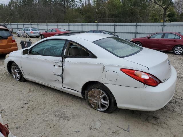 4T1CE38P24U815845 - 2004 TOYOTA CAMRY SOLA SE WHITE photo 2