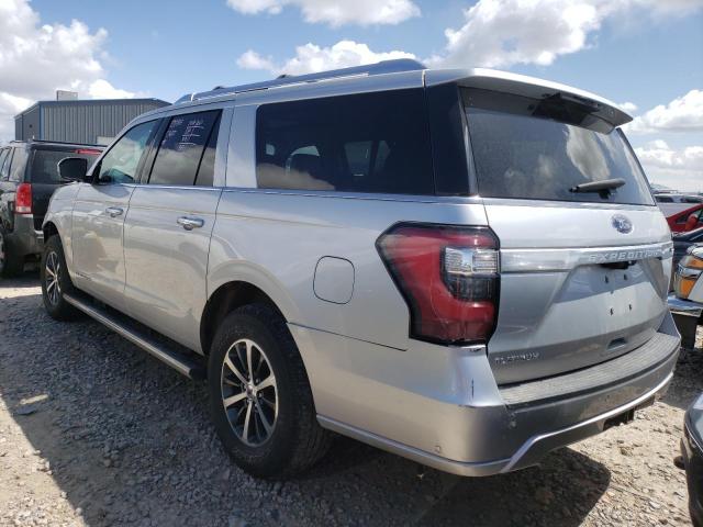 1FMJK1MT5JEA22567 - 2018 FORD EXPEDITION MAX PLATINUM SILVER photo 2