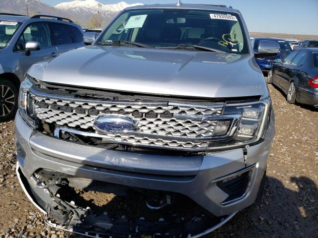 1FMJK1MT5JEA22567 - 2018 FORD EXPEDITION MAX PLATINUM SILVER photo 5