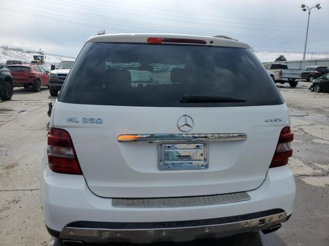 4JGBB86E28A358089 - 2008 MERCEDES-BENZ ML 350 WHITE photo 6