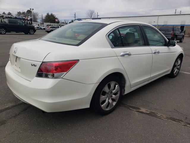 1HGCP36838A018796 - 2008 HONDA ACCORD EXL WHITE photo 3