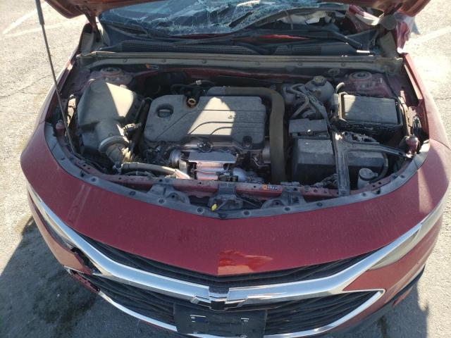 1G1ZG5ST0MF043045 - 2021 CHEVROLET MALIBU RS RED photo 11