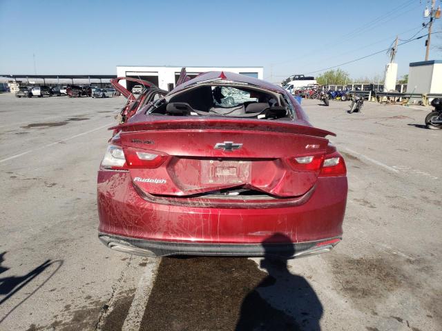 1G1ZG5ST0MF043045 - 2021 CHEVROLET MALIBU RS RED photo 6