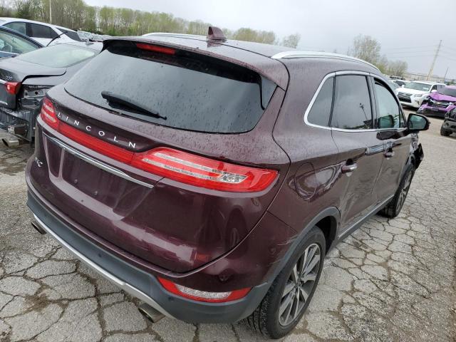 5LMCJ3D99KUL45844 - 2019 LINCOLN MKC RESERVE BURGUNDY photo 3