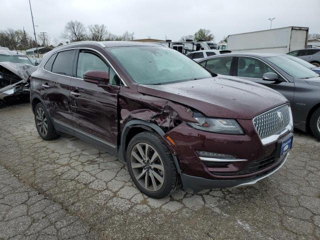 5LMCJ3D99KUL45844 - 2019 LINCOLN MKC RESERVE BURGUNDY photo 4