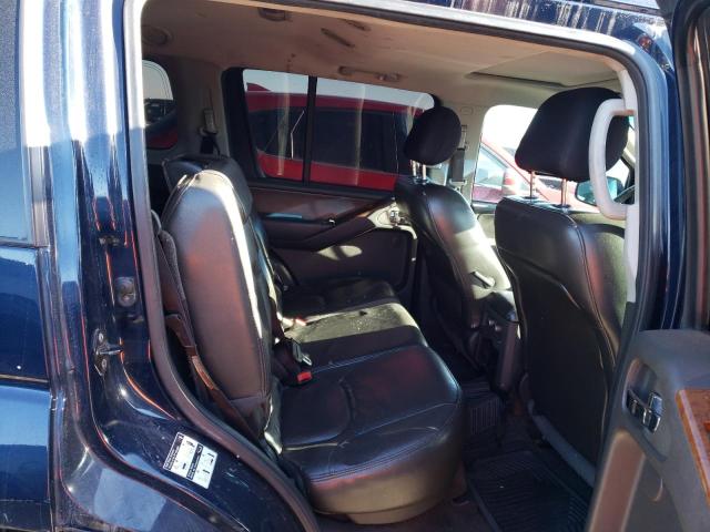 5N1AR18UX7C625680 - 2007 NISSAN PATHFINDER LE 蓝色 照片 11