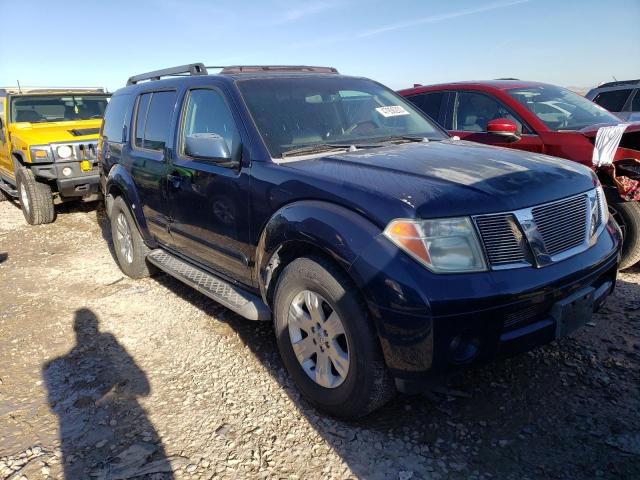 5N1AR18UX7C625680 - 2007 NISSAN PATHFINDER LE 蓝色 照片 4