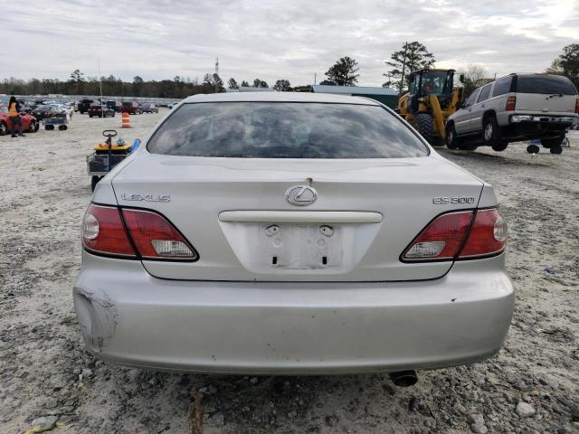 JTHBF30G825033273 - 2002 LEXUS ES 300 SILVER photo 6