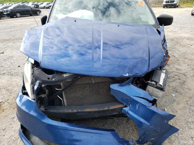 2D4RN4DG7BR763989 - 2011 DODGE GRAND CARA EXPRESS BLUE photo 7