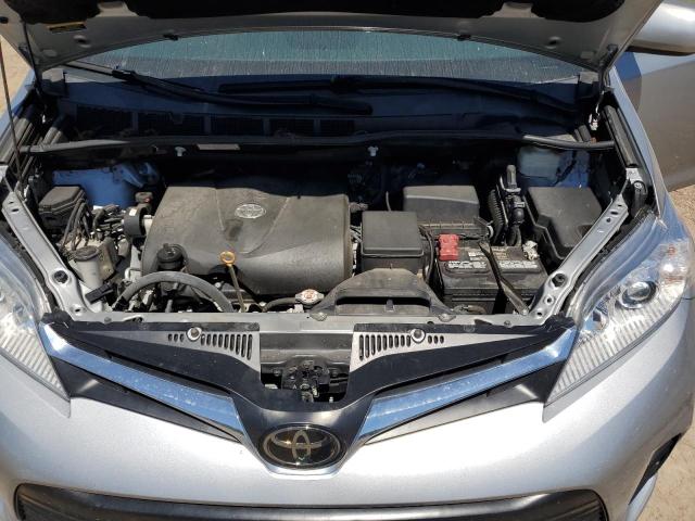 5TDKZ3DCXLS072524 - 2020 TOYOTA SIENNA LE SILVER photo 12