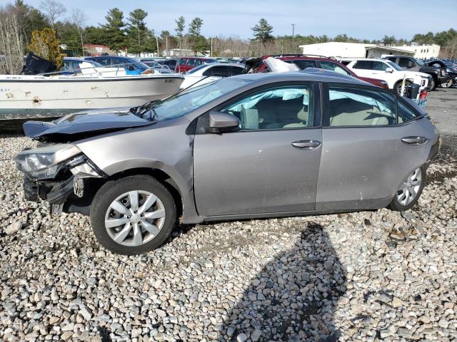 2T1BURHE8EC068951 - 2014 TOYOTA COROLLA L BROWN photo 1