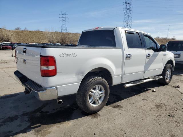 1FTPW14534KA74726 - 2004 FORD F150 SUPERCREW WHITE photo 3