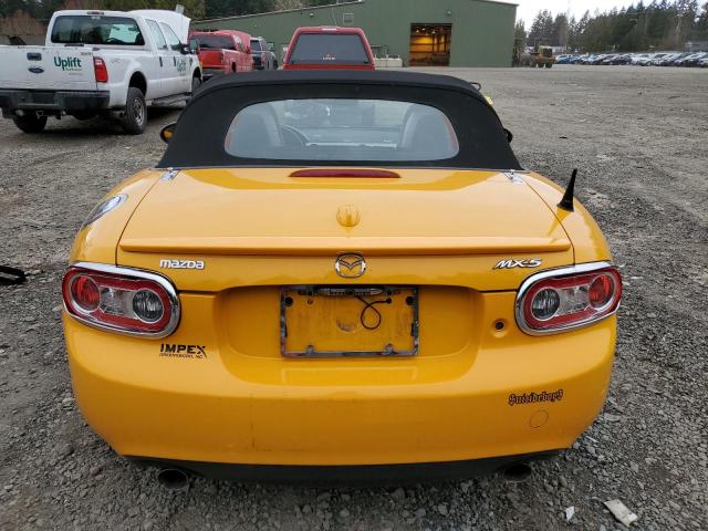 JM1NC25FX90201102 - 2009 MAZDA MX-5 MIATA YELLOW photo 6