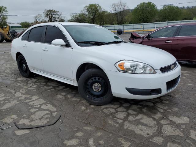 2G1WD5E36C1165938 - 2012 CHEVROLET IMPALA POLICE WHITE photo 4