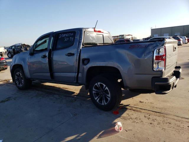 1GCGTDEN1M1293828 - 2021 CHEVROLET COLORADO Z71 SILVER photo 2