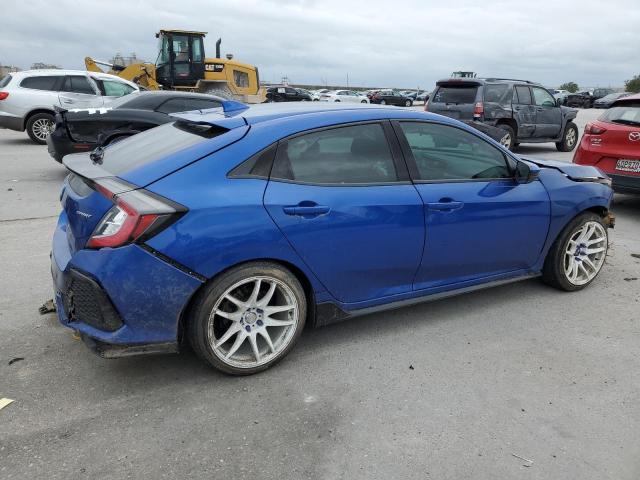 SHHFK7G40HU218568 - 2017 HONDA CIVIC SPORT BLUE photo 3