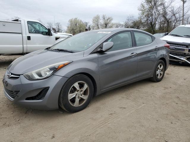 5NPDH4AE3EH456550 - 2014 HYUNDAI ELANTRA SE GRAY photo 1