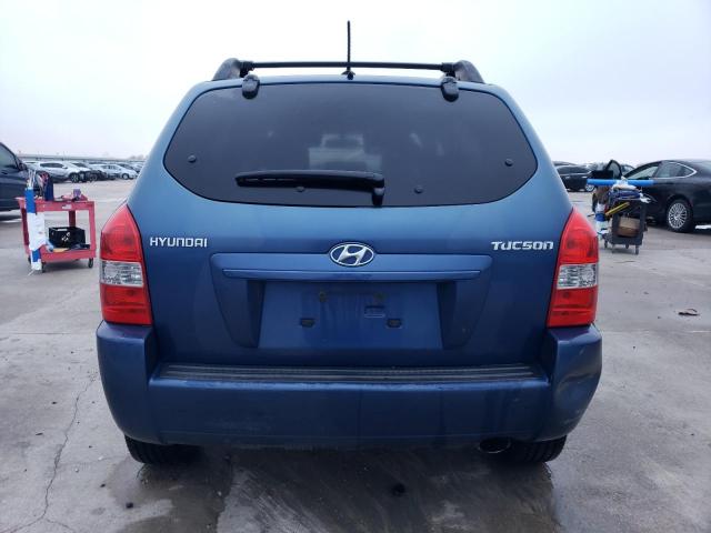 KM8JM12B39U954143 - 2009 HYUNDAI TUCSON GLS BLUE photo 6