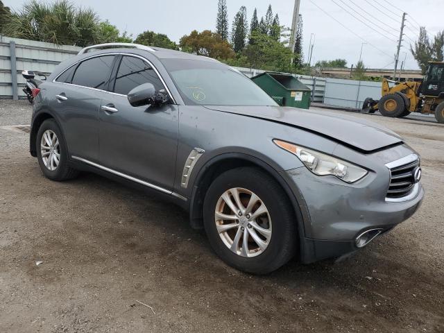 JN8CS1MU1DM142290 - 2013 INFINITI FX37 GRAY photo 4