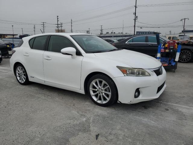 JTHKD5BH8C2060595 - 2012 LEXUS CT 200 WHITE photo 4