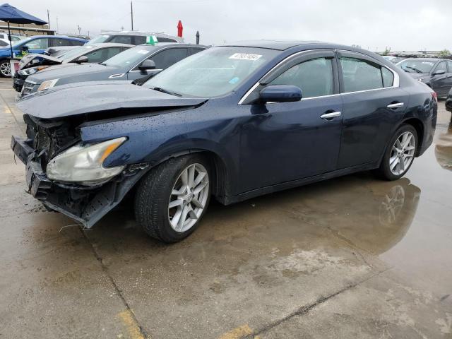 1N4AA5AP2EC479205 - 2014 NISSAN MAXIMA S BLUE photo 1