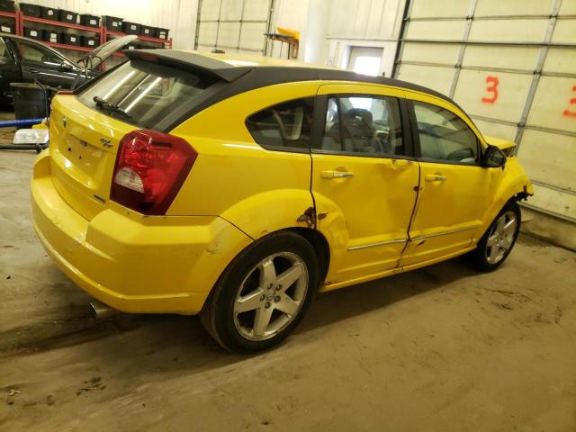 1B3HE78K67D514586 - 2007 DODGE CALIBER R/T YELLOW photo 3