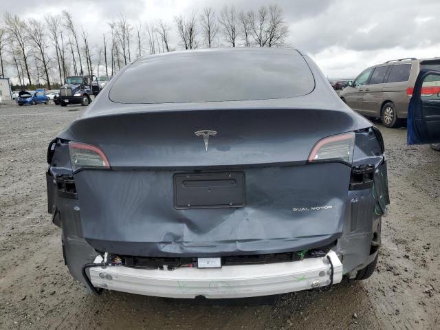 7SAYGDEE9PF693112 - 2023 TESLA MODEL Y GRAY photo 6