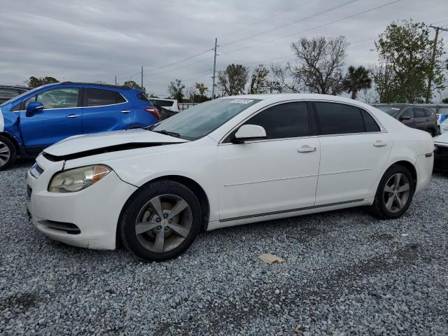 1G1ZC5E12BF184458 - 2011 CHEVROLET MALIBU 1LT WHITE photo 1