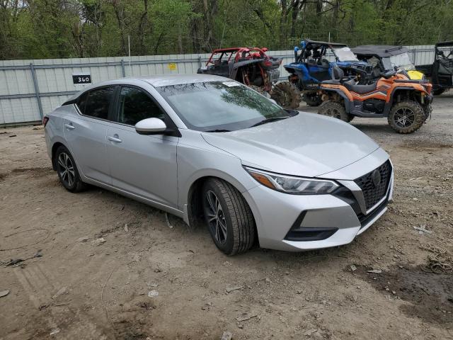 3N1AB8CV8LY260423 - 2020 NISSAN SENTRA SV SILVER photo 4