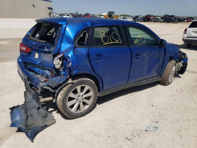 4A4AP3AU9FE002403 - 2015 MITSUBISHI OUTLANDER ES BLUE photo 3