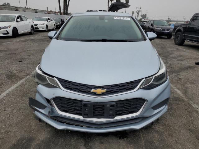 3G1BE6SMXHS611907 - 2017 CHEVROLET CRUZE LT BLUE photo 5