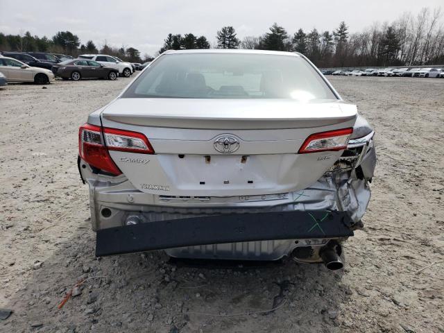 4T1BF1FKXCU585815 - 2012 TOYOTA CAMRY BASE SILVER photo 6