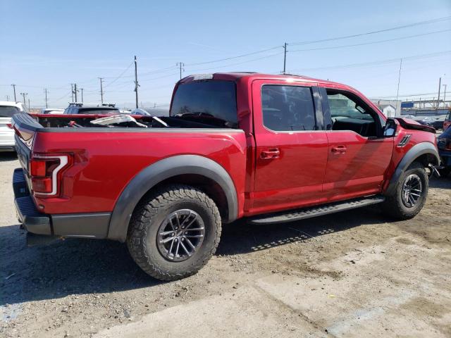 1FTFW1RG0LFA40241 - 2020 FORD F150 RAPTOR RED photo 3