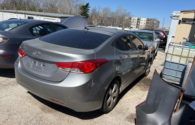 KMHDH4AE5CU297741 - 2012 HYUNDAI ELANTRA GLS SILVER photo 4