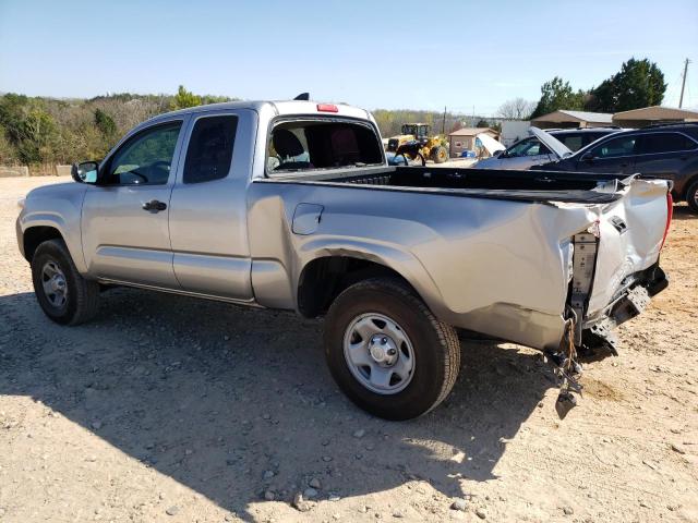 5TFRX5GN9HX102188 - 2017 TOYOTA TACOMA ACCESS CAB SILVER photo 2