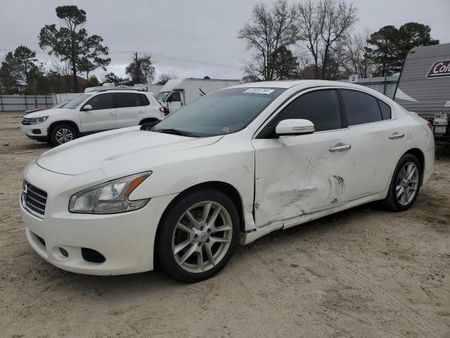 1N4AA5AP7AC840292 - 2010 NISSAN MAXIMA S WHITE photo 1