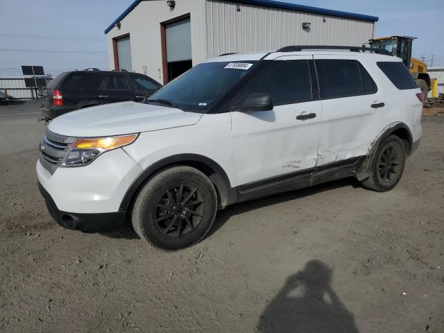 1FM5K7B86DGB72134 - 2013 FORD EXPLORER WHITE photo 1