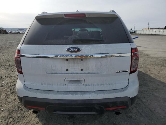 1FM5K7B86DGB72134 - 2013 FORD EXPLORER WHITE photo 6