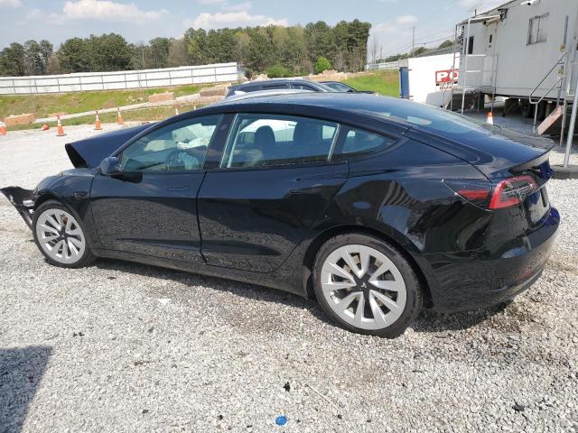 5YJ3E1EA0PF448787 - 2023 TESLA MODEL 3 BLACK photo 2