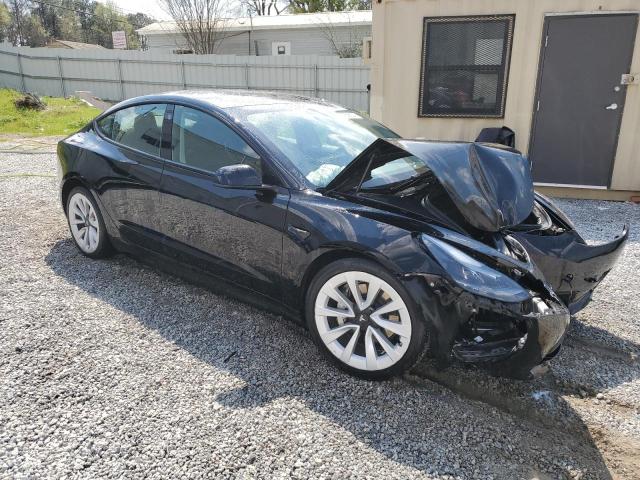 5YJ3E1EA0PF448787 - 2023 TESLA MODEL 3 BLACK photo 4