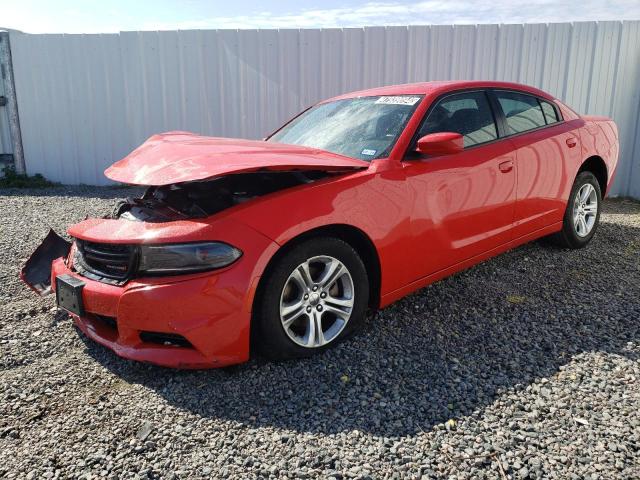 2C3CDXBGXNH215994 - 2022 DODGE CHARGER SXT RED photo 1