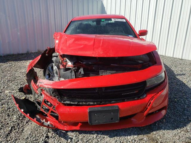 2C3CDXBGXNH215994 - 2022 DODGE CHARGER SXT RED photo 5