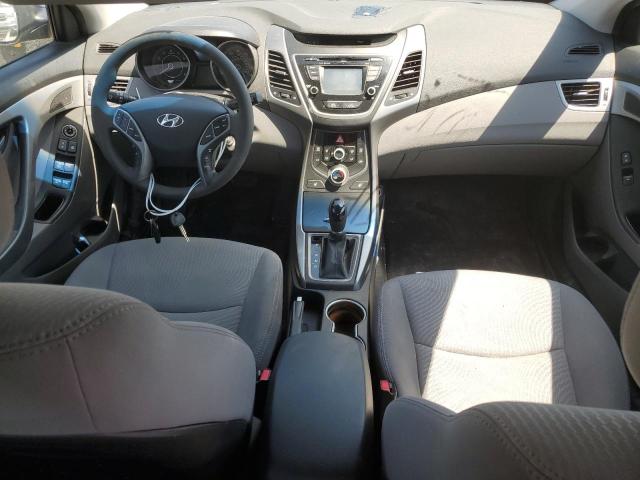 5NPDH4AEXEH512726 - 2014 HYUNDAI ELANTRA SE BLUE photo 8