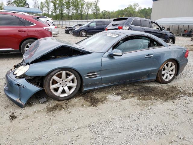 WDBSK75F53F008605 - 2003 MERCEDES-BENZ SL 500R BLUE photo 1